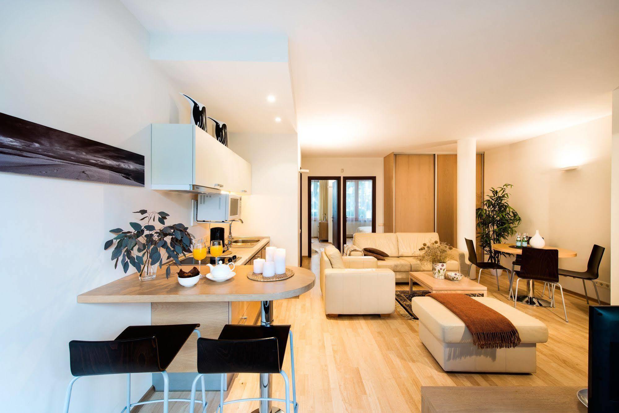 Apartamentai Tylios Pusys Παλάγκα Εξωτερικό φωτογραφία